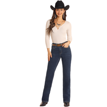 Women's High Rise Modest Bootcut Jean By Panhandle Slim - BW1HD05311