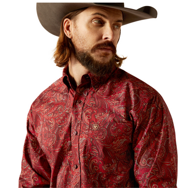 Men's Red Jaydon Classic Fit Shirt 10053898