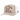 John Wayne Tan / White 5-Panel Trucker with Tan Stitching - 2566T-TNWH
