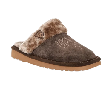 Women's Jackie Square Toe Scuff AR2829 Chocolate