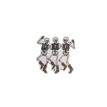 Cowboy Dancin’ Skeletons Sticker