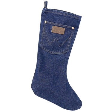 Wrangler® Denim Christmas Stocking 1WRCHST