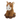 Scruffy 9.5" Brown Sitting Horse by Fiesta A69266