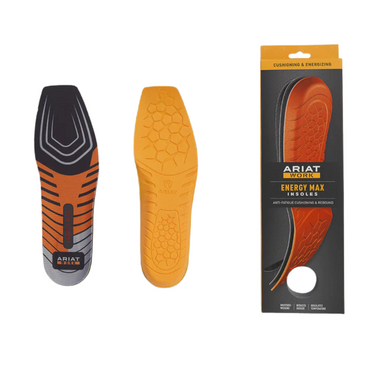 Ariat Men's Energy Max Wide Square Toe Work Insoles - A10032203