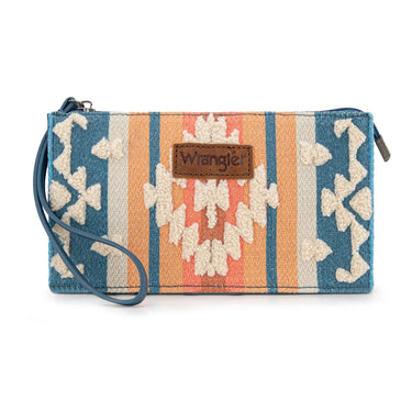 Wrangler Jean Sherpa Aztec Canvas Clutch - WG275-181