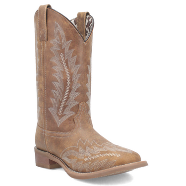 Cheyenne Leather Boot - Off White/Tan - 5717