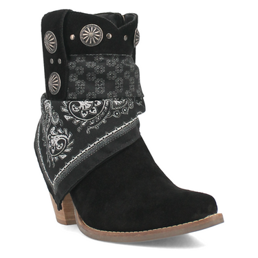 Bandida Leather Boot - Black/Black - DI184-BK