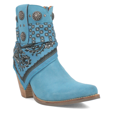 Bandida Leather Boot - Blue/Blue - DI184-BL