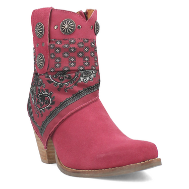 Bandida Leather Boot - Fuchsia/Fuchsia - DI184-PU6