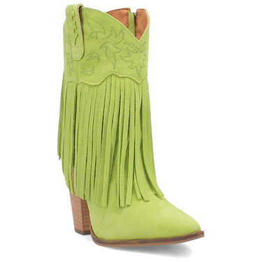 Crazy Train Leather Boot - Lime/Lime - DI185-GN7