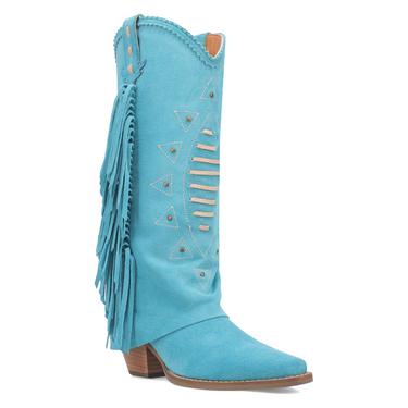 Spirit Trail Leather Boot - Blue/Blue - DI199-BL