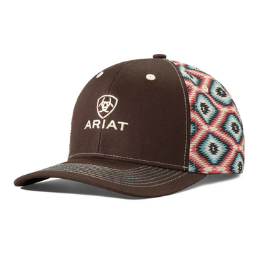 Ariat Ladies Aztec Brown Ball Cap -A300082002