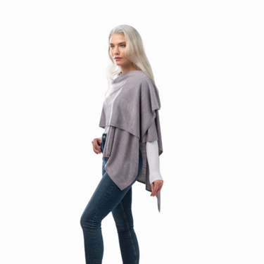 Neutral Bordeaux Cardi Wrap FBRDCRDNEUT