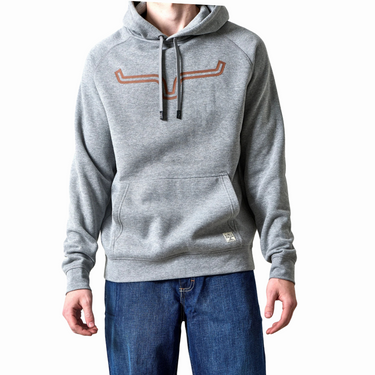 Men's Grey Heather Outlier Hoodie MHO0000011