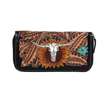 Spirit of The Heard Hand-Tooled Wallet S-8751