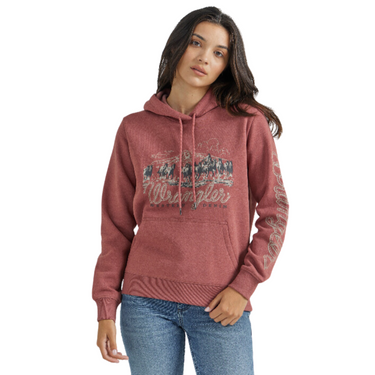 Wrangler Retro® Hoodie - Regular Fit Cowhide- 112350137