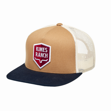 Kimes Ranch Jack Trucker Cap in Work Wear Brown 192914