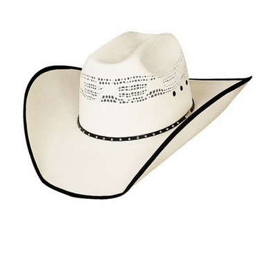 Justin Moore "Beer Time" 20x Straw Hat By Montecarlo Hats 2696