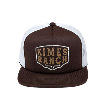 Kimes Brown Wood Block Hat UHA0000185