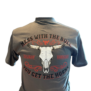 Mess With The Bull Short Sleeve Tee - 130824-043-M