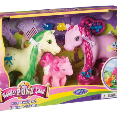 Toysmith Wonder Pony Land Horse & Family Set