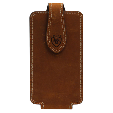 Brown Double Stitch Cell Phone Case With By Ariat A0600044
