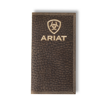 Brown Bull Hide Rodeo Wallet By Ariat A3555902