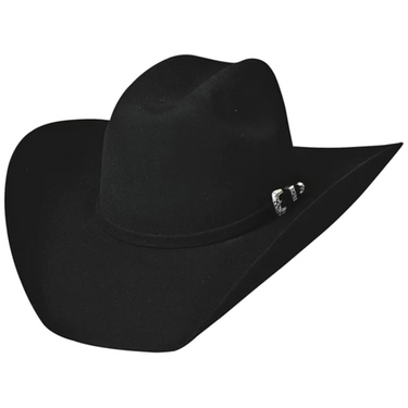 Kingman 4X Black Wool Felt Cowboy Hat by Monte Carlo 0550