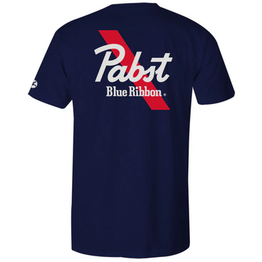Pabst Blue Ribbon Navy T-Shirt Hooey HT1638NV