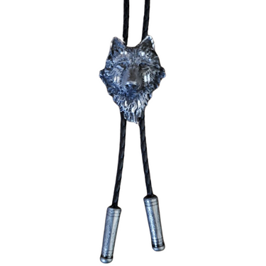 Wolf Bolo Tie by Fashionwest 1616