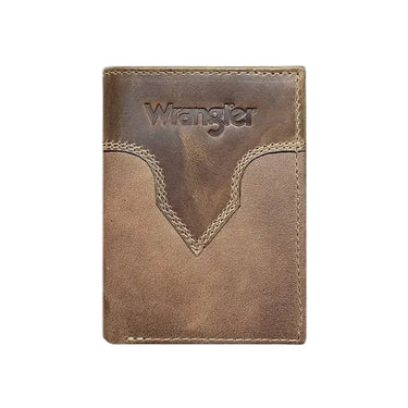 Wrangler Crazy Horse Leather Tri-Fold Wallet 7602001