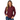 Women's Maroon Core Long Sleeve Pearl Snap