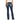 Women's Blue Butterfly Mid Rise Bootcut Jean M3080B88L