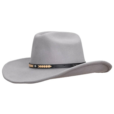 Out of The Chute Australian Wool Hat by Outback Trading Company 1335 Silverbelly