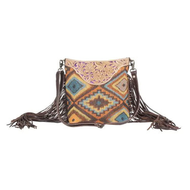 Synonym Hand-Tooled Bag S-4375