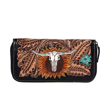 Spirit of The Heard Hand-Tooled Wallet S-8751