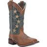 Laredo Women's Boot - Early Star (Tan/Blue Denim) - 5897