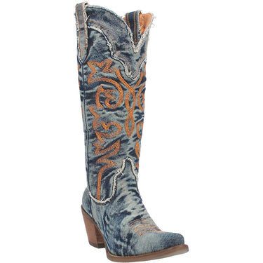 Dingo Women's Boot - Texas Tornado (Blue) - DI943-BL