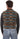 Men's Leatherwear Aztec Knit Back Suede Vest by Scully - 1045-81-Cin