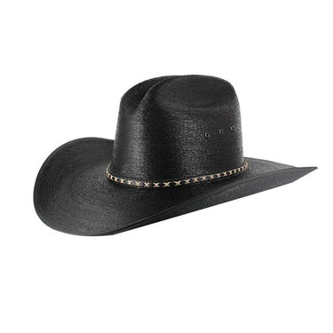Jason Aldean Asphalt Cowboy Palm Leaf Cowboy Hat RSASCSBJA4107