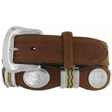 Cowtown Cowboy Outfitters Men's Cutting Champ Belt by Leegin 9119L  84 New