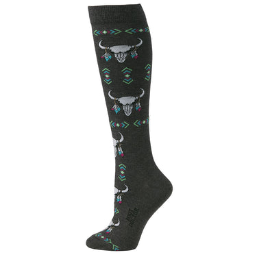 Skulls Boot Doctor Crew Socks for Women by M&F Western 0417006 (173588)