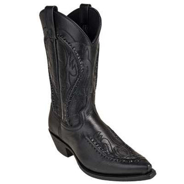 Men's Laredo Black Leather Laramie Cowboy Boot 68430