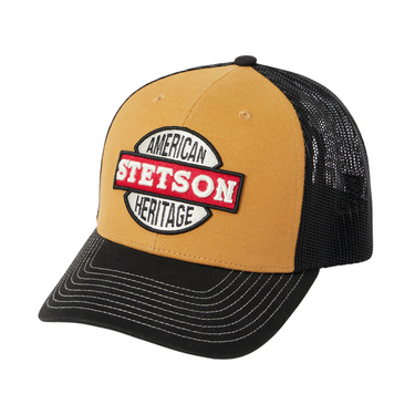 Stetson Trucker Ball Cap American Heritage Patch 07-077-0102-0116 BR