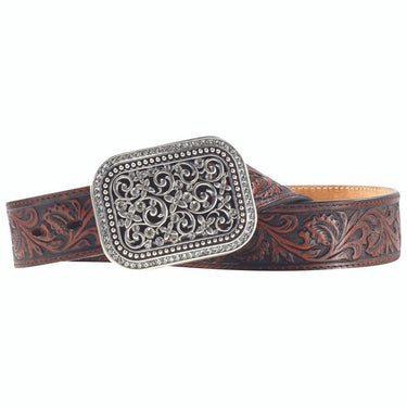 Cowtown Cowboy Outfitters Women's Tooled Brown Leather Belt by Ariat  A10006957  67 New