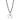Teardrop Crescent Silver Attitude Necklace ANC4849