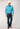 Men's Turquoise Stretch Poplin Long Sleeve Tall Shirt 03-001-0765-2104 BU