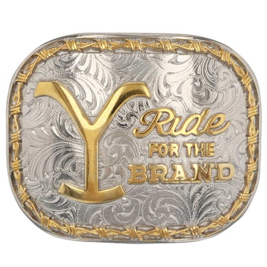 For the Brand Yellowstone Attitude Buckle-A966YEL
