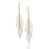 Feathers Descend Attitude Earrings-AER5568