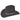 Black Faux Felt Cowboy Hat with Elastic Sweatband BFF-26BLK